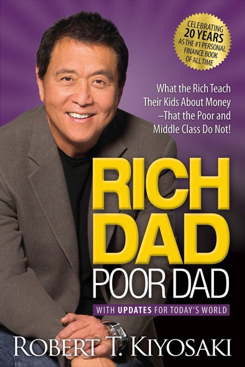 Cover of Rich Dad Poor Dad by Robert T. Kiyosaki